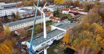 Hochschule Stralsund erhält neues Windrad - auf dem neuesten Stand der (Foto: Hochschule Stralsund)