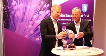Thüringer Netkom investiert 8 Millionen Euro in Glasfasernetz für Blankenhain Erfolgreicher Glasfaserausbau sorgt für schnelles Internet in (Foto: TEAG Thüringer Energie AG)