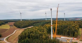 EnBW nimmt Windpark Dainbach mit 16,8 MW in Betrieb (Foto: EnBW Energie Baden-Württemberg AG)