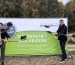 Symbolischer Spatenstich in Gablingen läutet umweltfreundliches Nahwärmenetz Projekt (Foto: GP JOULE)