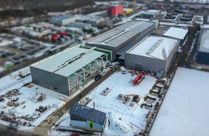 Enerpipe erweitert Standort Sindersdorf mit neuen Hallen und (Foto: ENERPIPE GmbH)