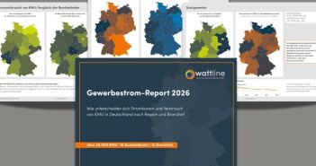 Neue Branche übergreifende Analyse zeigt Strompreise, Verbrauch und (Foto: wattline GmbH)